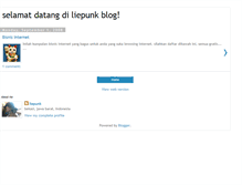 Tablet Screenshot of liepunk.blogspot.com