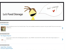 Tablet Screenshot of lufoodstorage.blogspot.com