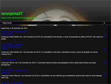 Tablet Screenshot of laranjeira27.blogspot.com