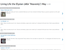 Tablet Screenshot of livinglifetheelysianway.blogspot.com