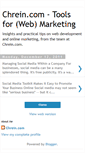 Mobile Screenshot of chrein.blogspot.com