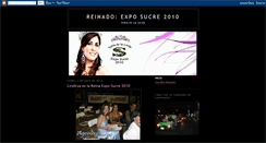 Desktop Screenshot of coronaciondelareina2010.blogspot.com