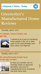 Mobile Screenshot of greenottersmanufacturedhomereviews.blogspot.com