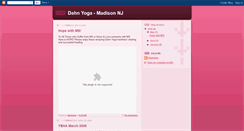 Desktop Screenshot of madisondahnyoga.blogspot.com