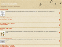 Tablet Screenshot of comesemialvento.blogspot.com