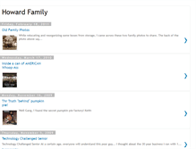 Tablet Screenshot of familyhoward.blogspot.com