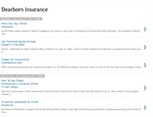 Tablet Screenshot of dearborninsurance.blogspot.com