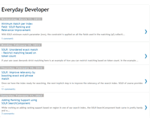 Tablet Screenshot of everydaydeveloper.blogspot.com
