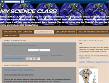 Tablet Screenshot of myscienceclass2012.blogspot.com