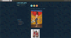 Desktop Screenshot of cutewebgirls.blogspot.com