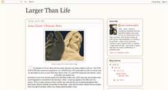 Desktop Screenshot of largerthanlifeheroes.blogspot.com