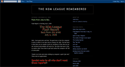 Desktop Screenshot of classdkomleague.blogspot.com
