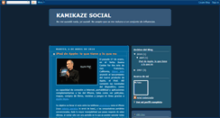 Desktop Screenshot of kamikazesocial.blogspot.com