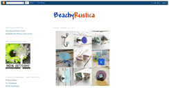 Desktop Screenshot of beachyrustica.blogspot.com