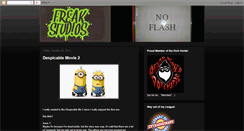 Desktop Screenshot of freakstudios.blogspot.com