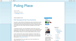 Desktop Screenshot of polingplace.blogspot.com
