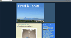 Desktop Screenshot of fredtahiti.blogspot.com