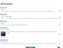 Tablet Screenshot of oh-so-girly.blogspot.com