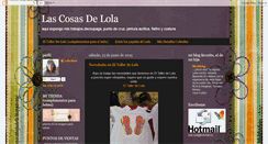 Desktop Screenshot of lola-blogger.blogspot.com