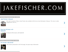 Tablet Screenshot of jakefischerweblog.blogspot.com