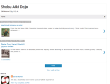 Tablet Screenshot of okcaikido.blogspot.com