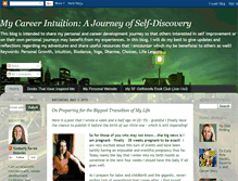 Tablet Screenshot of careerintuition.blogspot.com