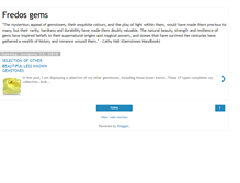 Tablet Screenshot of fredosgems.blogspot.com
