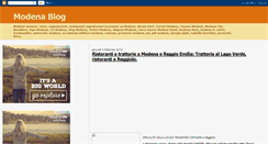 Desktop Screenshot of modenablog.blogspot.com