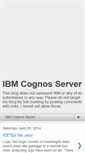 Mobile Screenshot of cogserver.blogspot.com