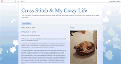 Desktop Screenshot of crossstitchcraziness.blogspot.com