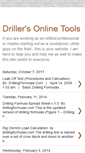 Mobile Screenshot of drillersonlinetools.blogspot.com