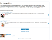 Tablet Screenshot of birebir-egitim.blogspot.com