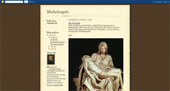 Desktop Screenshot of michelangelo202.blogspot.com