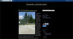 Desktop Screenshot of adventureconnor.blogspot.com