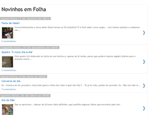 Tablet Screenshot of novinhos-em-folha.blogspot.com