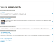 Tablet Screenshot of cabeciamarilla.blogspot.com