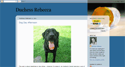 Desktop Screenshot of duchessrebecca.blogspot.com