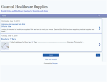 Tablet Screenshot of gasmedhealthcaresupplies.blogspot.com