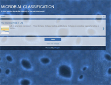 Tablet Screenshot of microbialclassification.blogspot.com