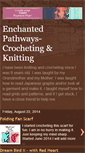 Mobile Screenshot of crocheting-knitting.blogspot.com