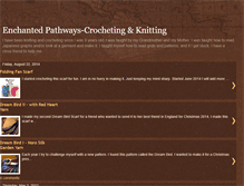 Tablet Screenshot of crocheting-knitting.blogspot.com