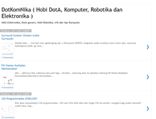 Tablet Screenshot of dotkomnika.blogspot.com