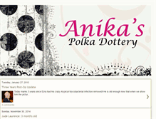 Tablet Screenshot of anikamarie.blogspot.com