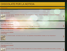Tablet Screenshot of chocolanot.blogspot.com