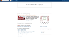 Desktop Screenshot of bibliofilmes2010.blogspot.com