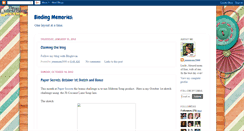 Desktop Screenshot of bindingmemories.blogspot.com