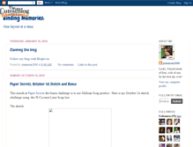Tablet Screenshot of bindingmemories.blogspot.com