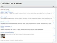 Tablet Screenshot of losabedules.blogspot.com