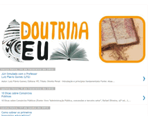 Tablet Screenshot of doutrinaeu.blogspot.com
