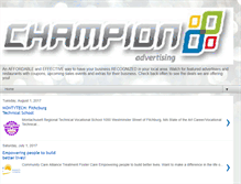 Tablet Screenshot of championadvertising.blogspot.com